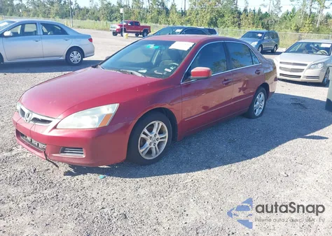2007 Honda Accord 2.4 Se z USA, uszkodzony, nr VIN 1HGCM56367A022977